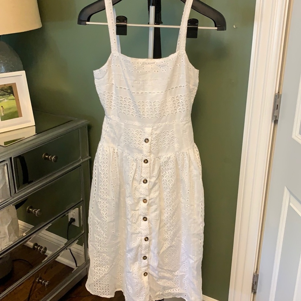 White dress